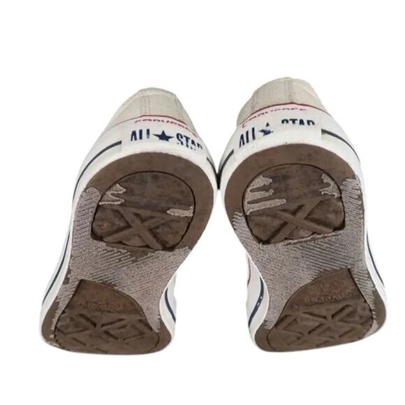 Converse Shoes Womens 7 Sneakers Chuck Taylor All Star Casual White Canvas Low - Picture 8 of 14